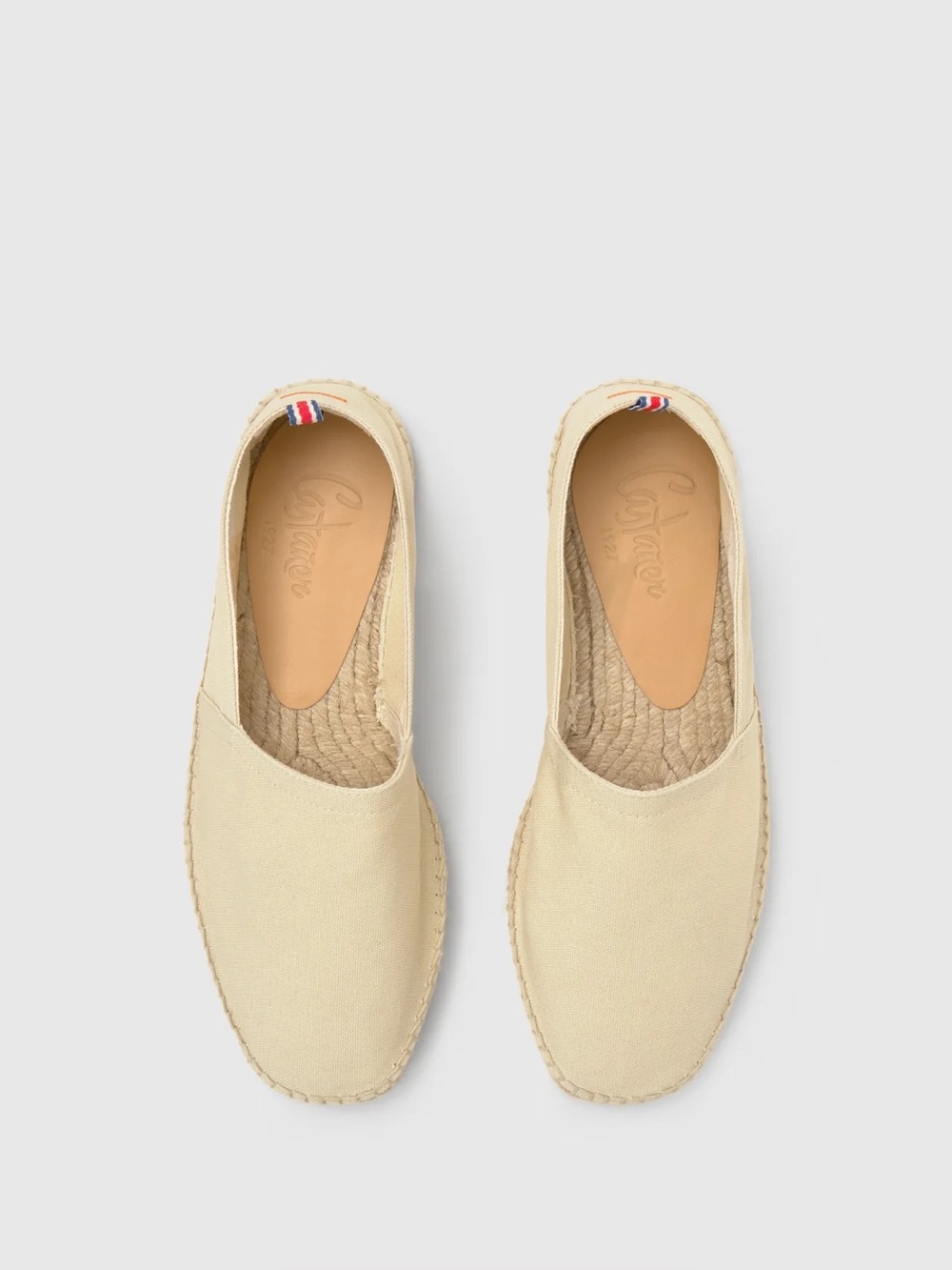 Castaner Pablo Ivory Canvas Espadrilles Men’s Size 41 US 7.5 New in box
